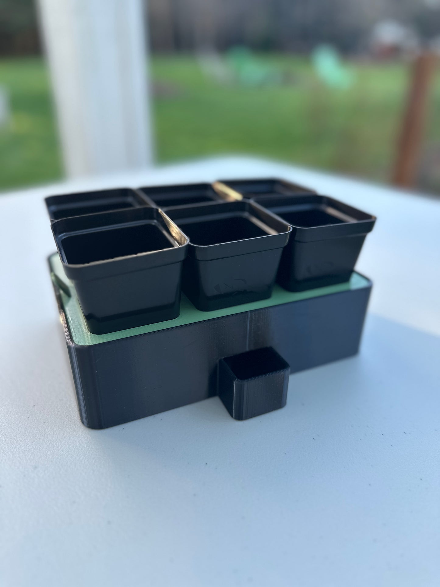 3-D Printed Self Watering Seed Starter