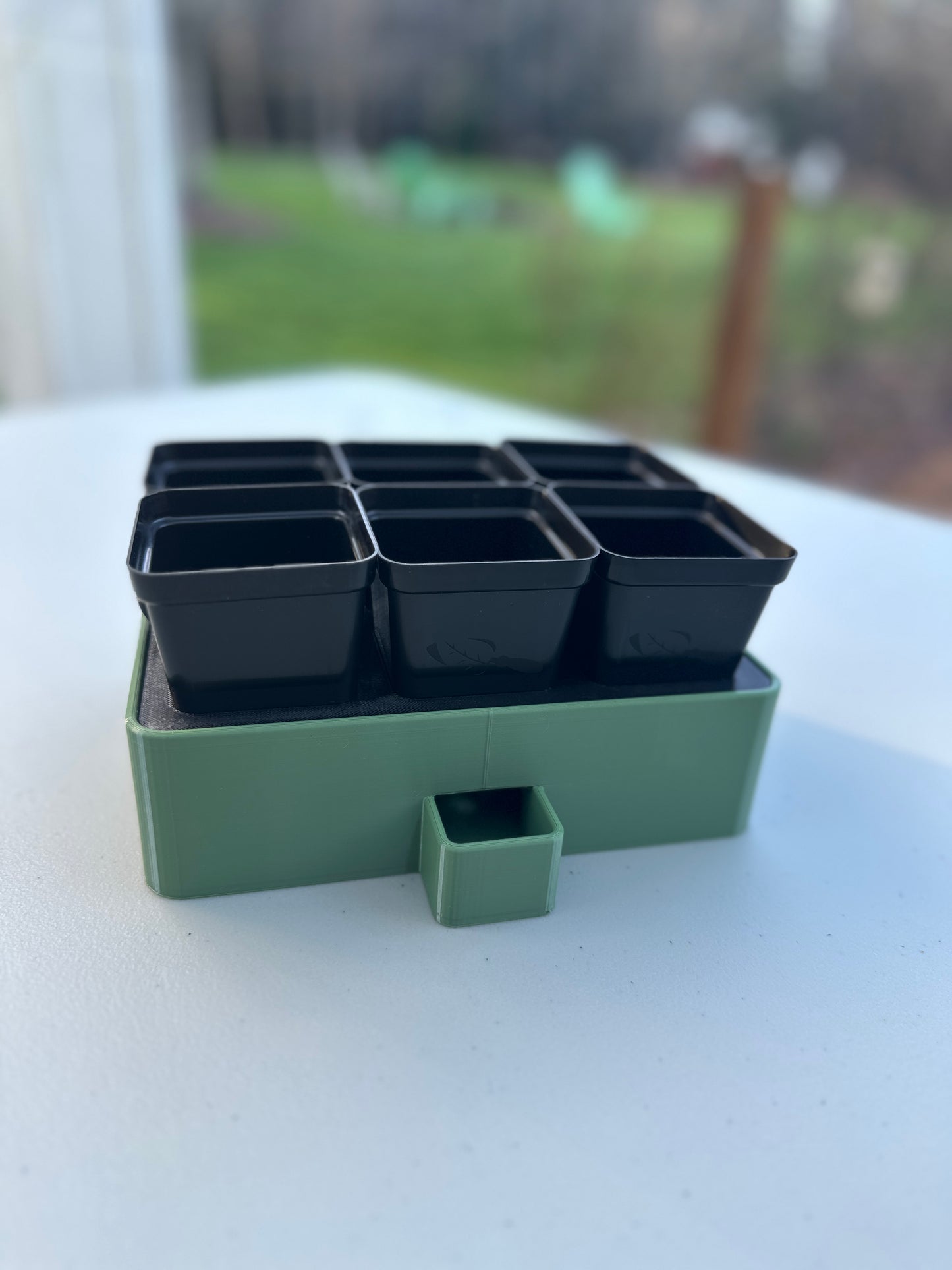 3-D Printed Self Watering Seed Starter