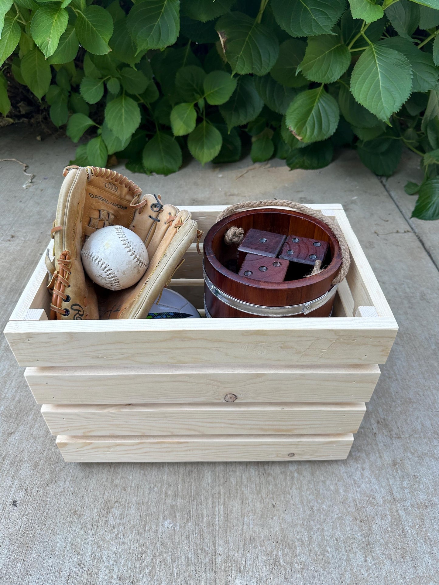 Multiuse Heavy-Duty Wood Crate