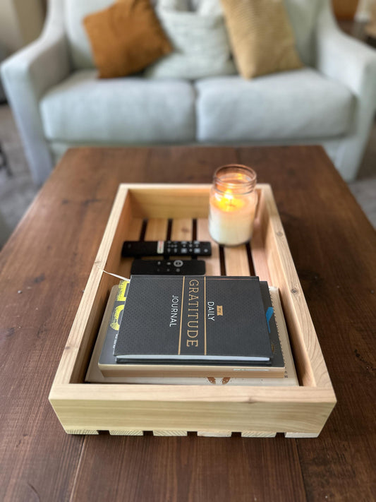 Handmade Decorative Wooden Tray