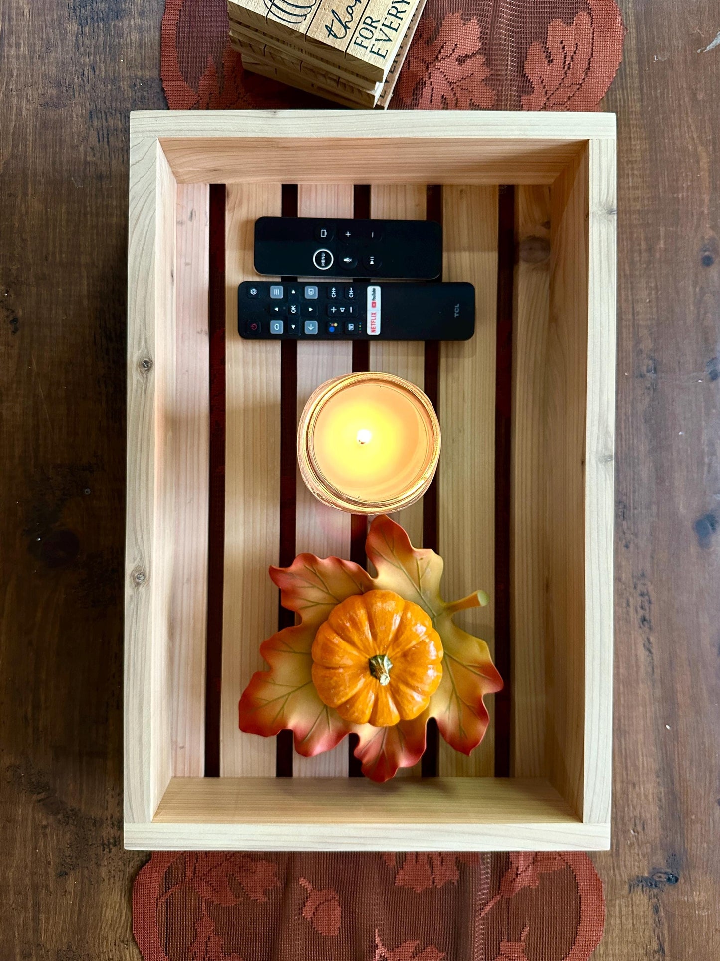 Handmade Decorative Wooden Tray